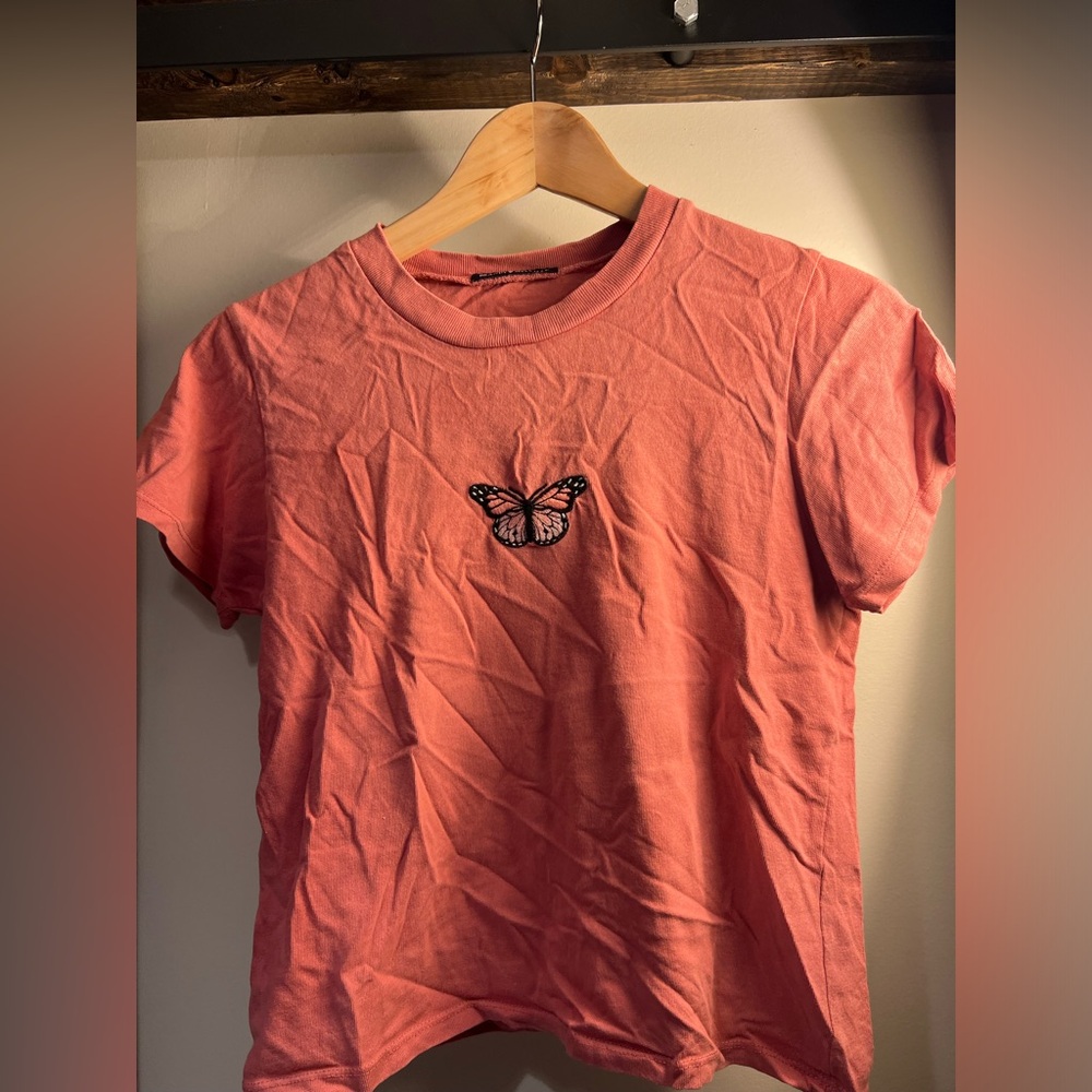 Pink brandy Melville tee size S